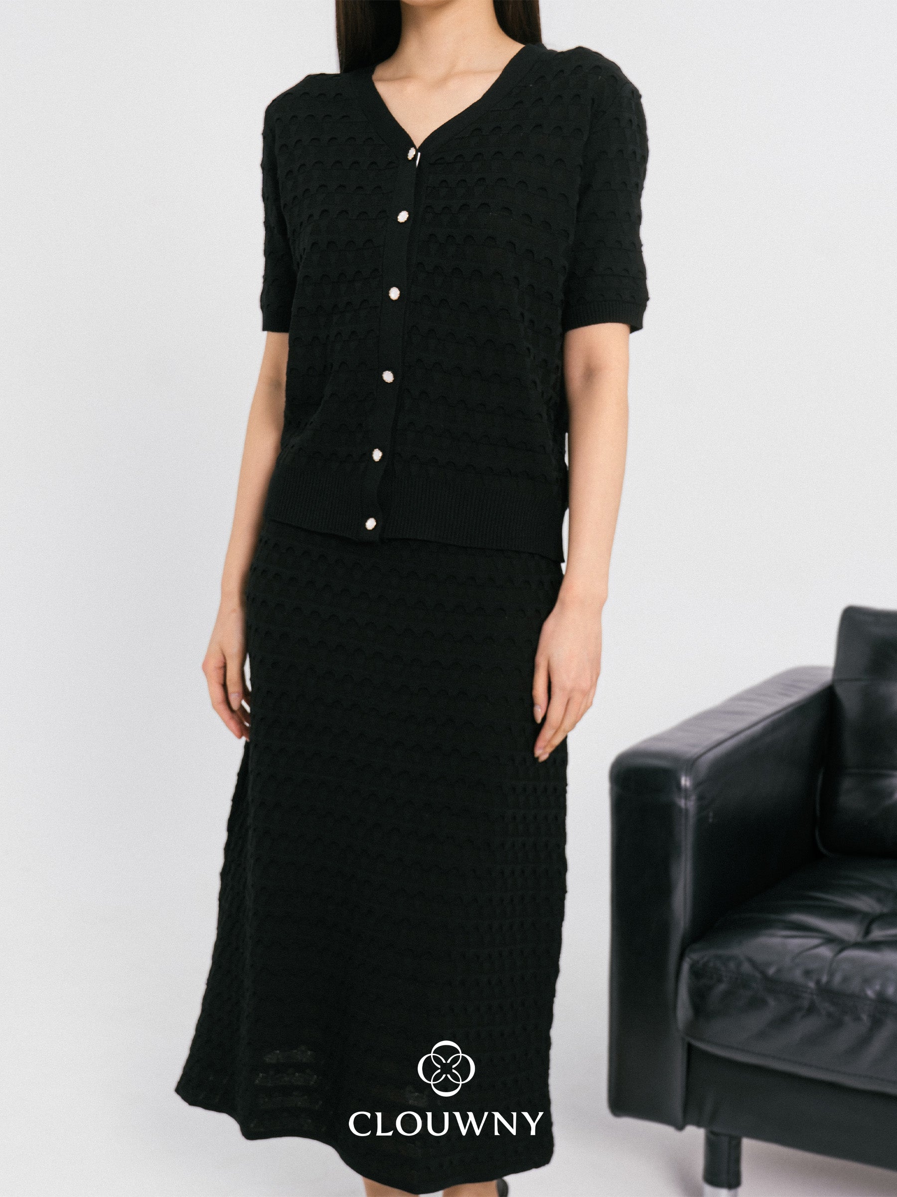 Silvana Wave Set - Black